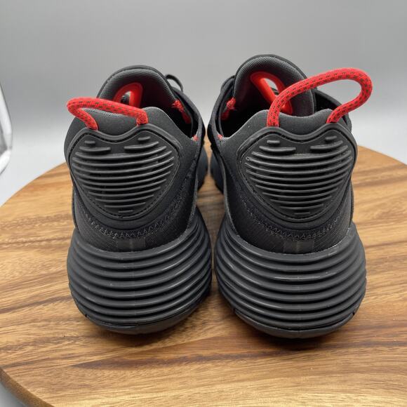 Nike Air Max 2090 Shoes Mens Size 12 Black Red Running Comfort Walking Sneakers - Picture 4 of 8